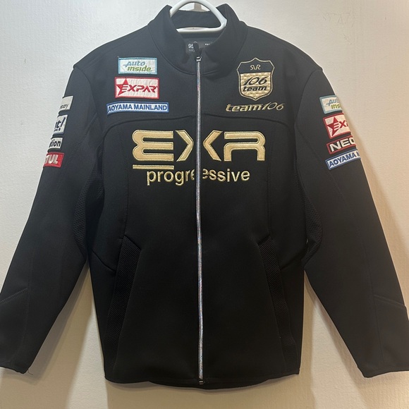 EXR Progressive Black Racing Jacket - Picture 1 of 7